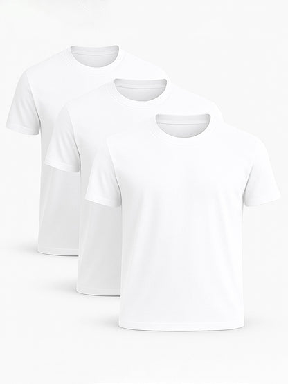 3-pack White T-Shirt